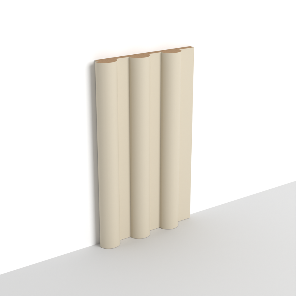 MDF - WP09 - Wall Panel - 18 mm - 12.6 x 280 cm - Y26 - BEIGE