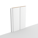 MDF - WP15 - Wall Panel - 10 mm - 18.7 x 280 cm - Y23 - SOFT WHITE