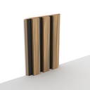 MDF - LATT - 20 mm - 13.6 x 280 cm - SPECIAL - Y59 - BROWN PICASSO