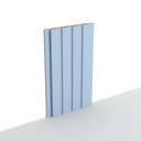 MDF - WP12 - Wall Panel - 12 mm - 15.7 x 280 cm - Y75 - SOFT BLUE