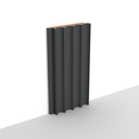 MDF - WP08 - Wall Panel - 18 mm - 10.7 x 280 cm - PM01 - ANTHRACITE