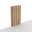 MDF - WP08 - Wall Panel - 18 mm - 10.7 x 280 cm - 3D01 - LIGHT OAK
