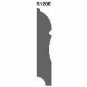 MDF Plinten - S120E - 18 mm x 12 x 280 cm - Y23 SOFT WHITE