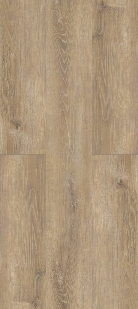 SPC - FLOORING - 7 mm (6 + 1 mm) x 228 x 1524 mm - 055 - AE153 - RUSTIC OAK