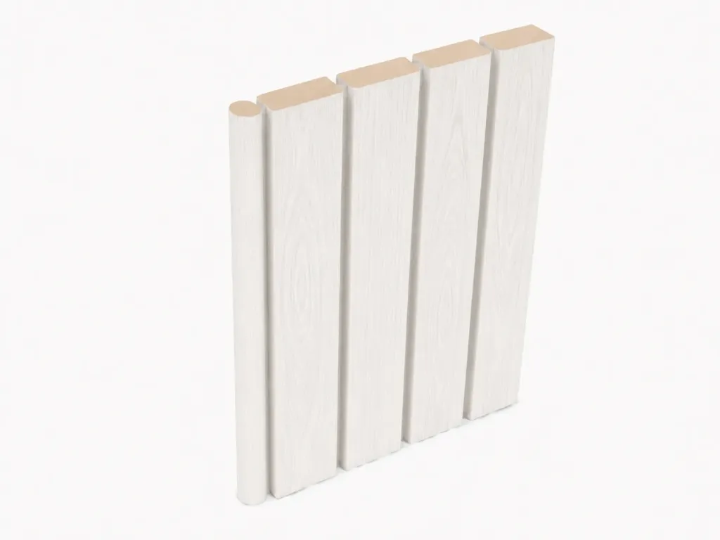 MDF - Flexi Wall Slat - 6x280 cm - 3D04 - WHITE OAK