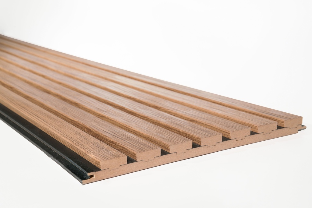 MDF - LATT - 20 mm - 30 x 280 cm - ELEGANT - 113 - TEAK