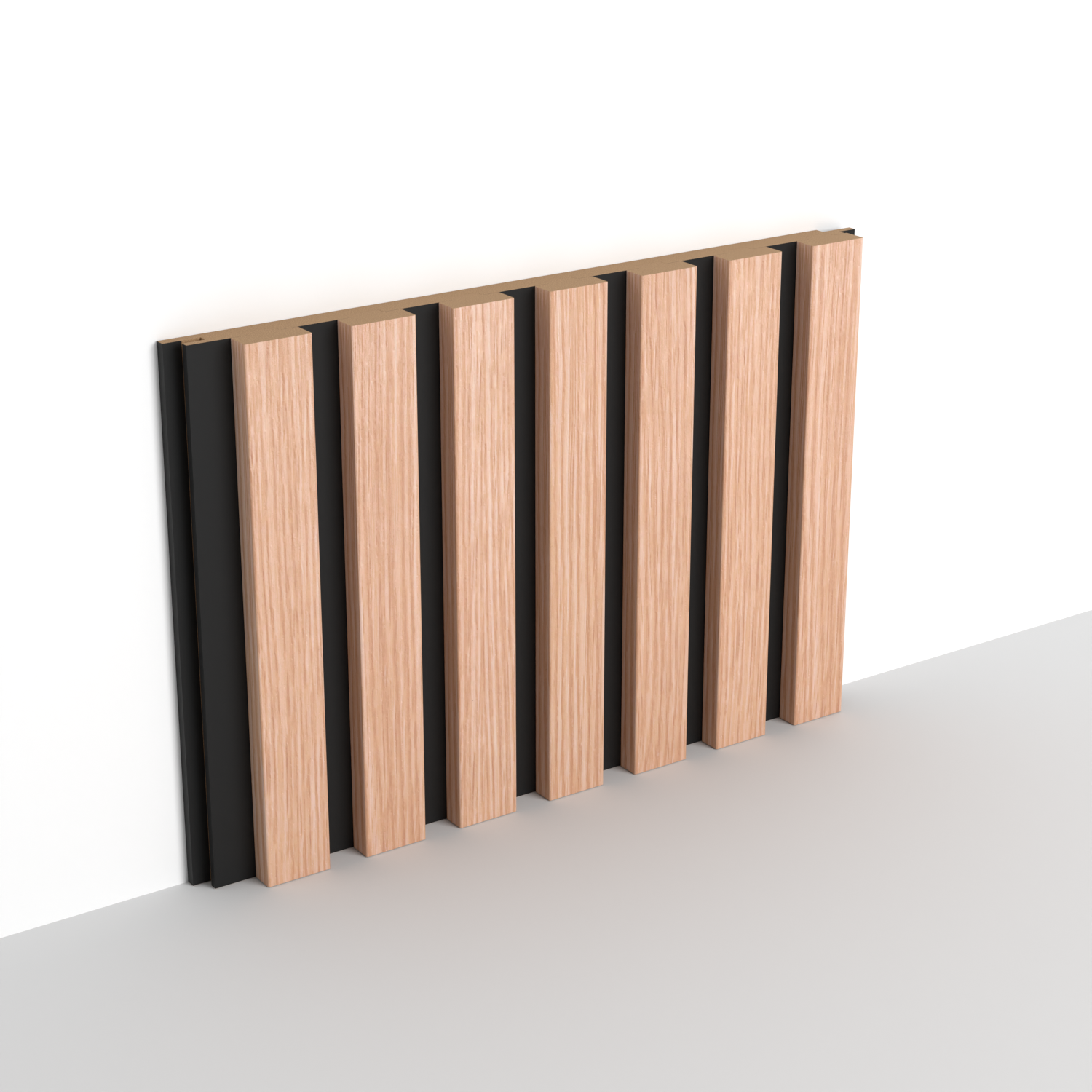 MDF - LATT - 20 mm - 30 x 280 cm - ELEGANT - 373 - NATURAL OAK