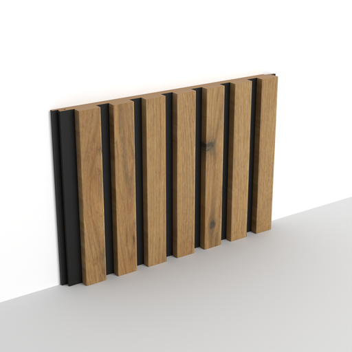 MDF - LATT - 20 mm - 30 x 280 cm - PREMIUM - 3D02 - RUSTIC OAK
