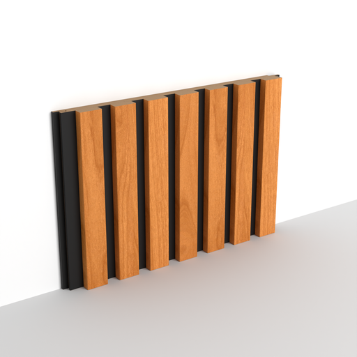MDF - LATT - 20 mm - 30 x 280 cm - ELEGANT - MD01 - CARENTA (F)
