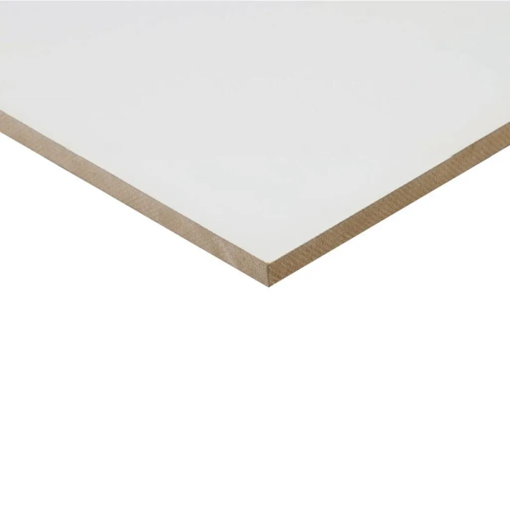 MDFLAM - ISK -  18 mm - 210 x 280 cm - L100.02 / GLS - WHITE / WHITE