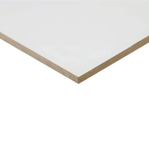MDFLAM - ISK -  18 mm - 210 x 280 cm - L100.02 / GLS - WHITE / WHITE