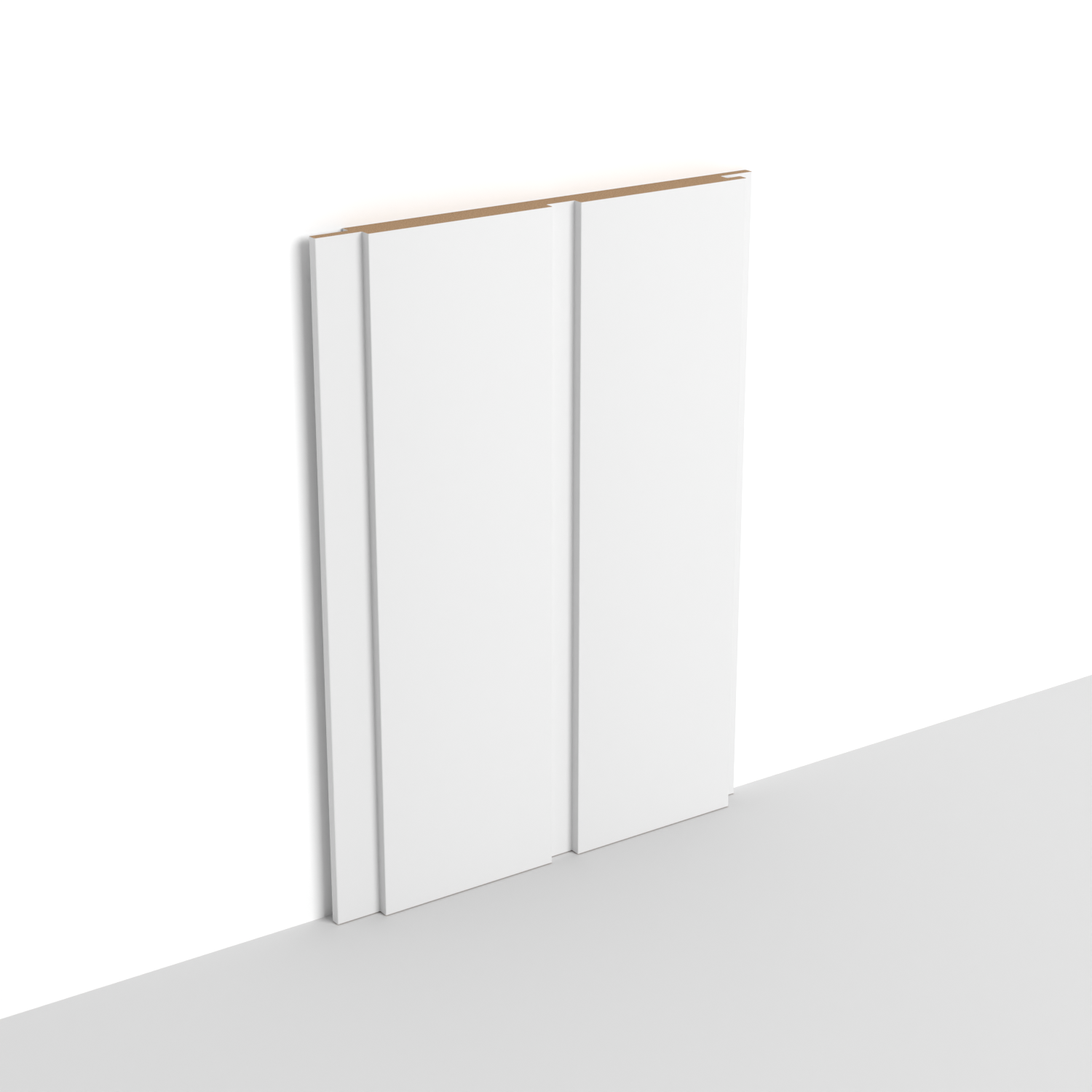 MDF - WP15 - Wall Panel - 10 mm - 18.7 x 280 cm - Y23 - SOFT WHITE