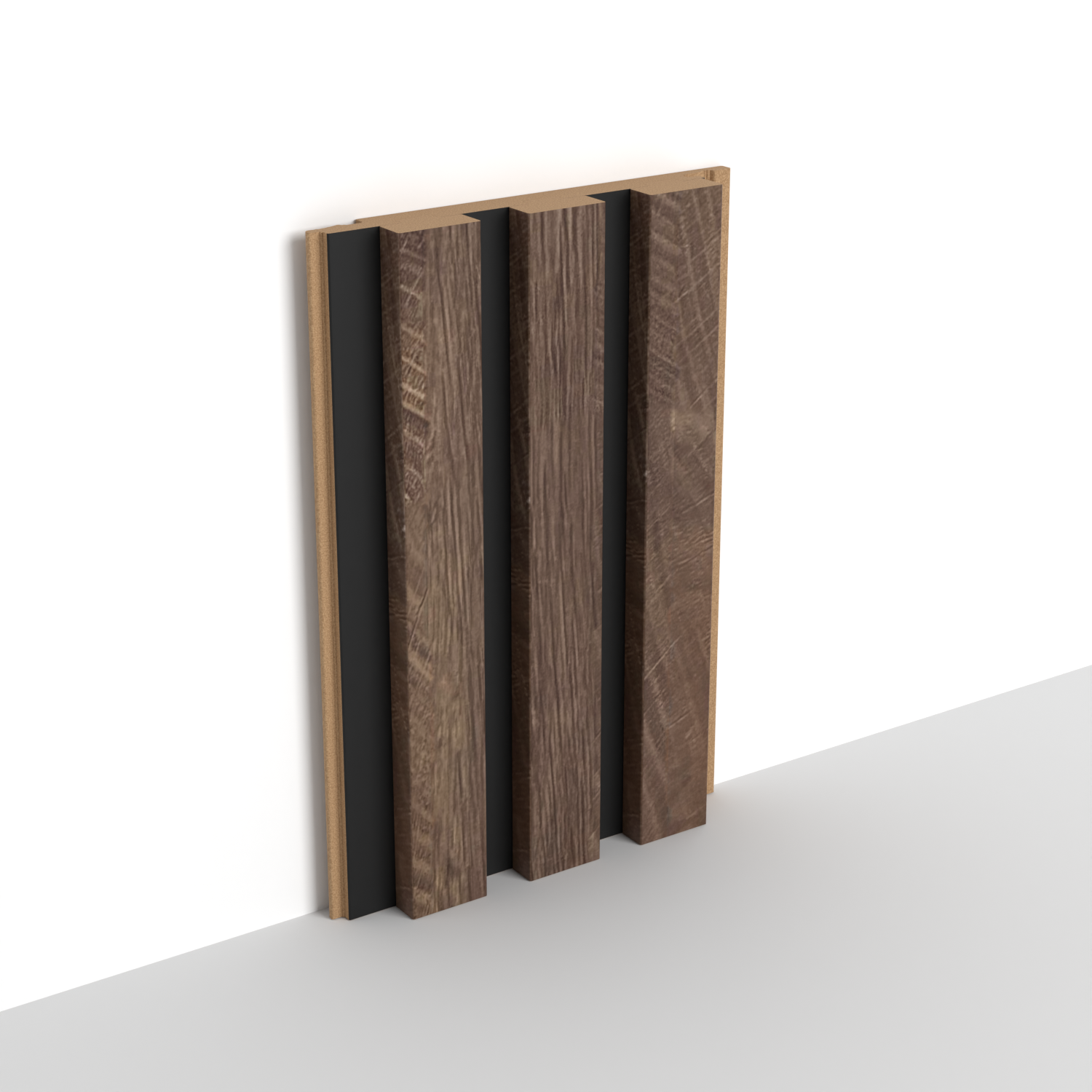 MDF - LATT - 20 mm - 13.6 x 280 cm - PREMIUM - 3D03 - DARK OAK