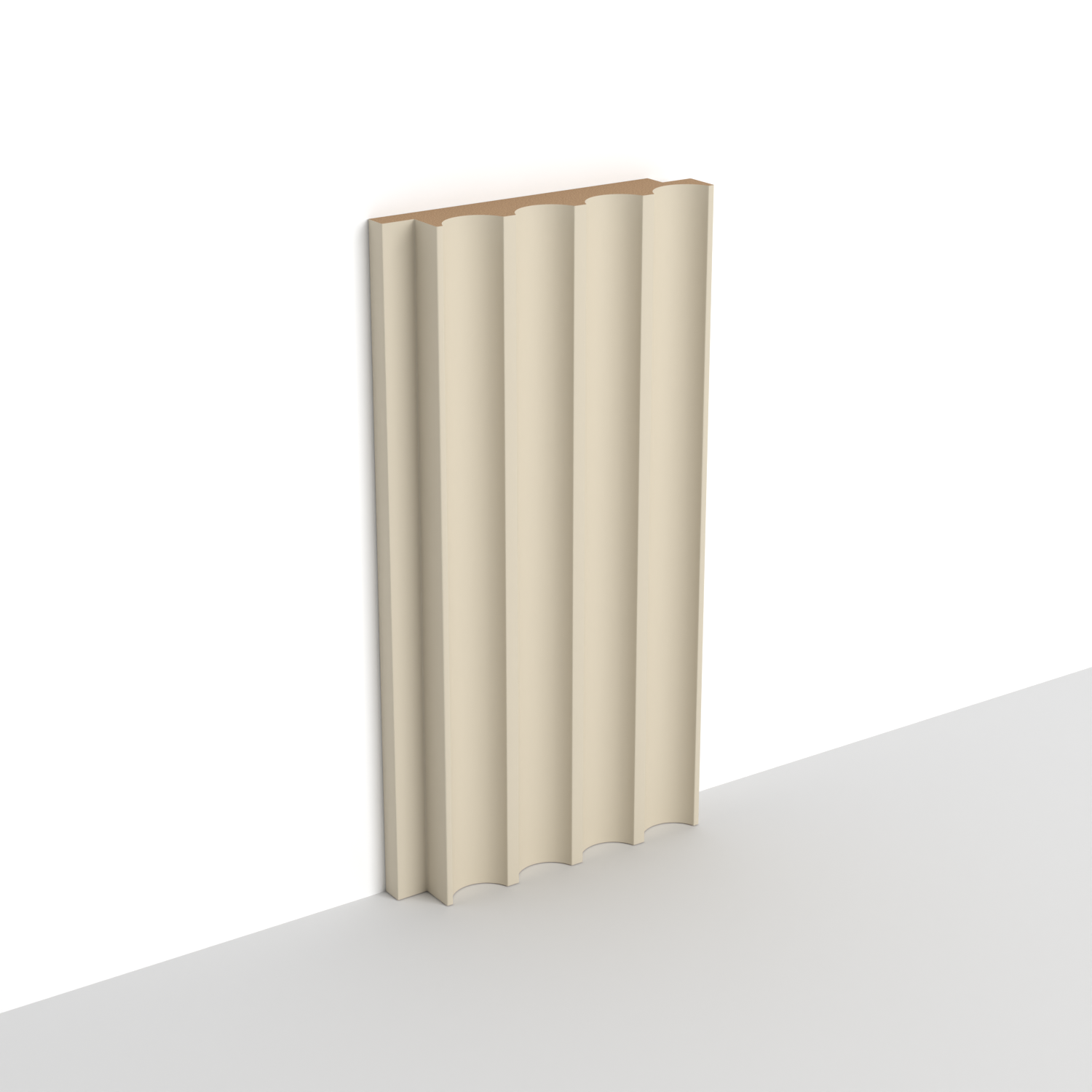 MDF - WP08 - Wall Panel - 18 mm - 10.7 x 280 cm - Y26 - BEIGE