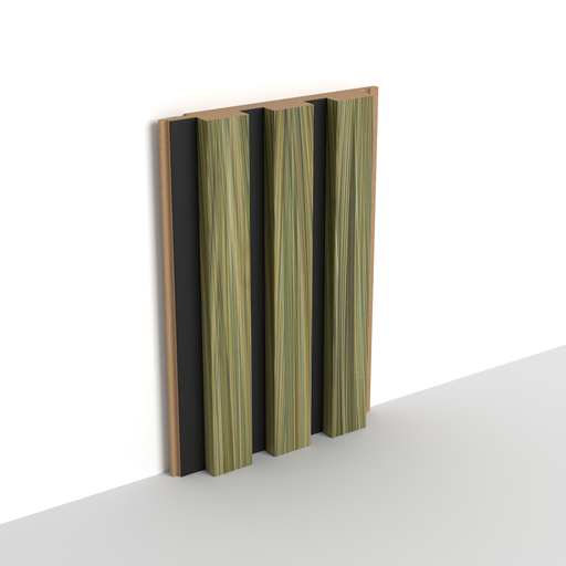 MDF - LATT - 20 mm - 13.6 x 280 cm - SPECIAL - Y60 - GREEN PICASSO