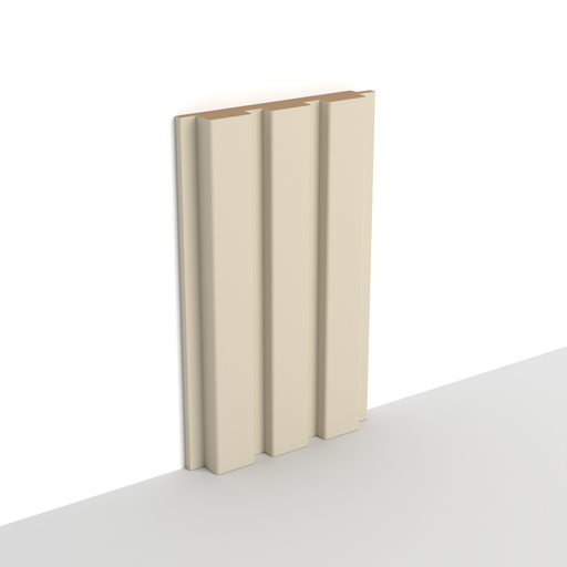 MDF - WP04A - Wall Panel - 18 mm - 12.6 x 280 cm - Y26 BEIGE