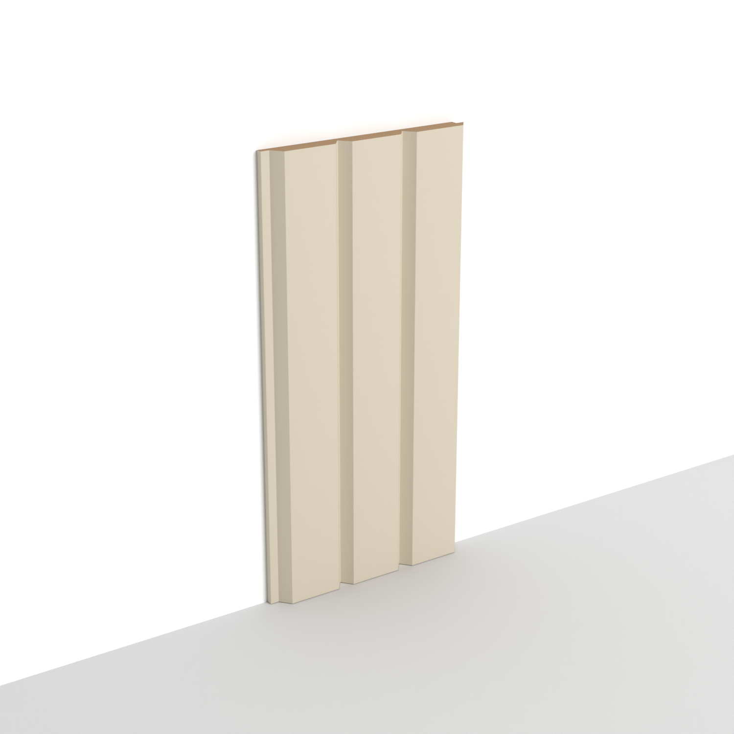 MDF - SWP03 - Wall Panel - 8 mm - 10 x 280 cm - Y26 BEIGE