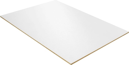 MDFLAM - STARWOOD - MEGA - 5 mm - 210 x 280 cm - PAINTED - WHITE / WHITE