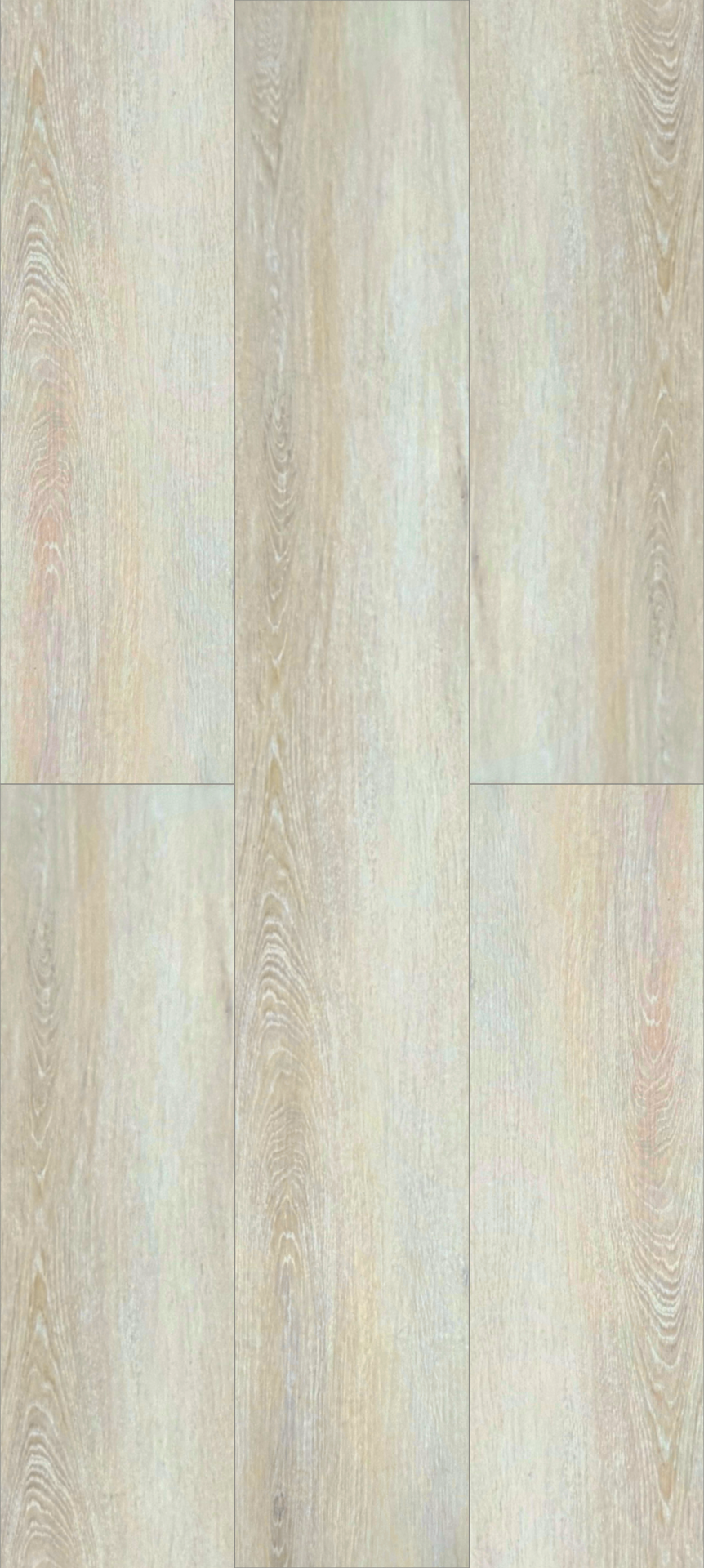 SPC - FLOORING - 6 mm ( 5 + 1 mm) x 228 x 1524 mm - 055 - AE134 - NATURAL OAK